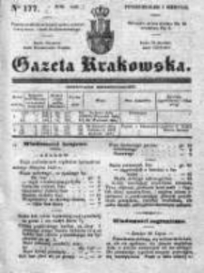 Gazeta Krakowska 1839, III, Nr 177
