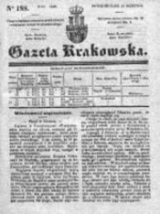Gazeta Krakowska 1839, III, Nr 188