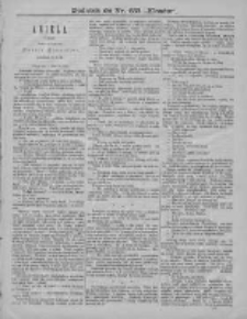 Kłosy 1877, T. XXV, Nr 633 - Dodatek