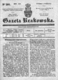 Gazeta Krakowska 1839, III, Nr 201