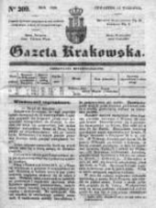 Gazeta Krakowska 1839, III, Nr 209