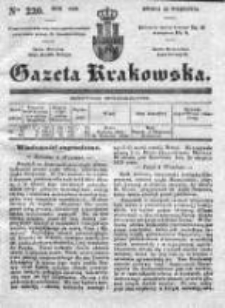 Gazeta Krakowska 1839, III, Nr 220