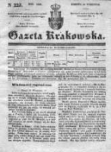 Gazeta Krakowska 1839, III, Nr 223