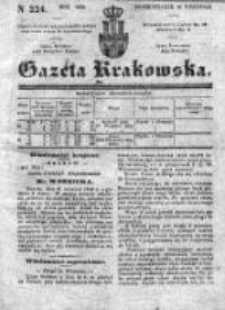 Gazeta Krakowska 1839, III, Nr 224