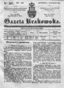 Gazeta Krakowska 1839, IV, Nr 227