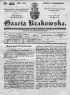 Gazeta Krakowska 1839, IV, Nr 238