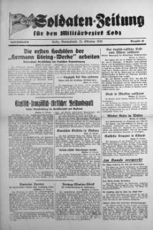 Soldaten = Zeitung der Schlesischen Armee 21 October 1939 nr 40