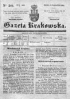 Gazeta Krakowska 1839, IV, Nr 244