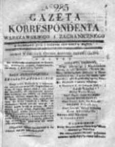 Gazeta Korrespondenta Warszawskiego i Zagranicznego 1830, Nr 285