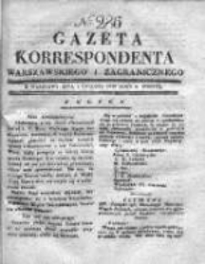 Gazeta Korrespondenta Warszawskiego i Zagranicznego 1830, Nr 286