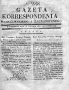 Gazeta Korrespondenta Warszawskiego i Zagranicznego 1830, Nr 288
