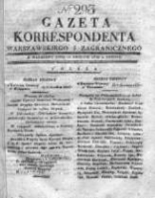 Gazeta Korrespondenta Warszawskiego i Zagranicznego 1830, Nr 293
