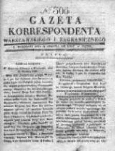 Gazeta Korrespondenta Warszawskiego i Zagranicznego 1830, Nr 306