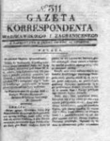 Gazeta Korrespondenta Warszawskiego i Zagranicznego 1830, Nr 311