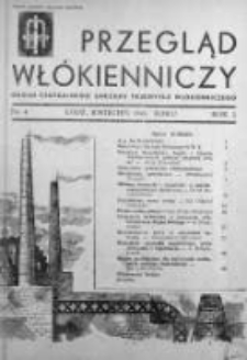 Przegląd Włókienniczy. Czasopismo poświęcone Sprawom Techniki Włókienniczej 1946, Nr 4