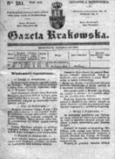 Gazeta Krakowska 1839, IV, Nr 251