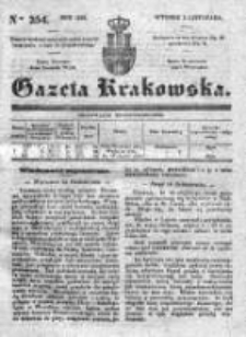 Gazeta Krakowska 1839, IV, Nr 254