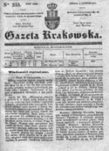 Gazeta Krakowska 1839, IV, Nr 255