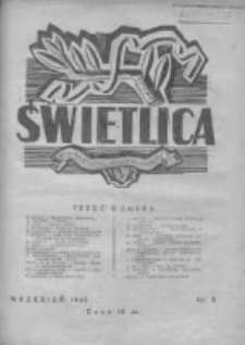 Świetlica: Miesięcznik Społeczno-Artystyczno-Oświatowy 1946, Nr 9