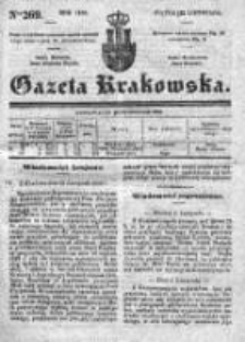 Gazeta Krakowska 1839, IV, Nr 269