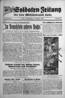 Soldaten = Zeitung der Schlesischen Armee 26 October 1939 nr 44