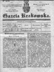Gazeta Krakowska 1839, IV, Nr 274