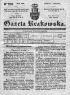 Gazeta Krakowska 1839, IV, Nr 282