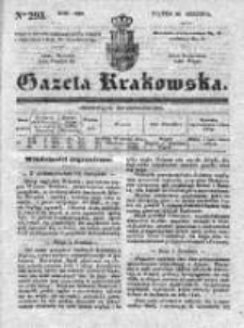Gazeta Krakowska 1839, IV, Nr 293