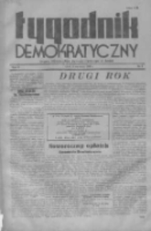 Tygodnik Demokratyczny. Organ Stronnictwa Demokratycznego w Łodzi, 1946, R. II, Nr 2
