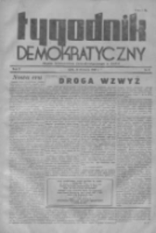 Tygodnik Demokratyczny. Organ Stronnictwa Demokratycznego w Łodzi, 1946, R. II, Nr 3