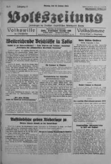 Volkszeitung 10 styczeń 1938 nr 9