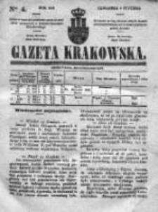 Gazeta Krakowska, 1841, Nr 4