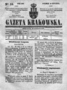 Gazeta Krakowska, 1841, Nr 14