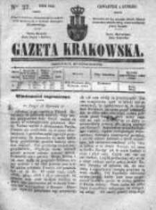 Gazeta Krakowska, 1841, Nr 27