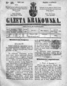 Gazeta Krakowska, 1841, Nr 28