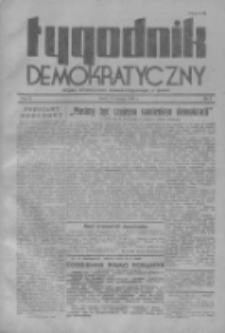 Tygodnik Demokratyczny. Organ Stronnictwa Demokratycznego w Łodzi, 1946, R. II, Nr 8