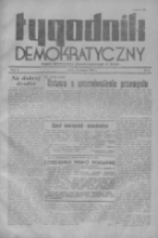 Tygodnik Demokratyczny. Organ Stronnictwa Demokratycznego w Łodzi, 1946, R. II, Nr 9
