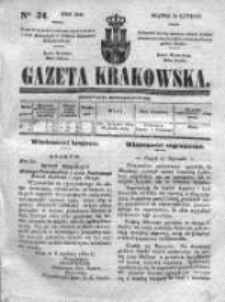 Gazeta Krakowska, 1841, Nr 34