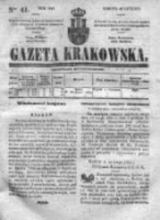 Gazeta Krakowska, 1841, Nr 41