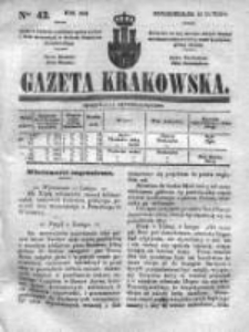 Gazeta Krakowska, 1841, Nr 42