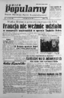 Kurier Popularny. Organ Polskiej Partii Socjalistycznej 1947, III, Nr 199