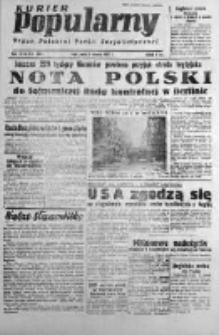 Kurier Popularny. Organ Polskiej Partii Socjalistycznej 1947, III, Nr 213