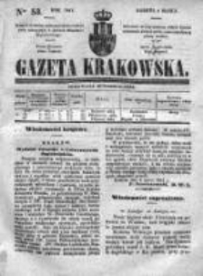 Gazeta Krakowska, 1841, Nr 53