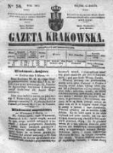 Gazeta Krakowska, 1841, Nr 58