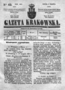 Gazeta Krakowska, 1841, Nr 62