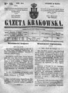 Gazeta Krakowska, 1841, Nr 72