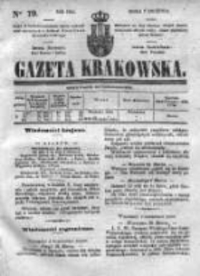 Gazeta Krakowska, 1841, Nr 79