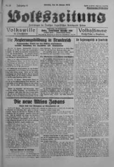 Volkszeitung 16 styczeń 1938 nr 15