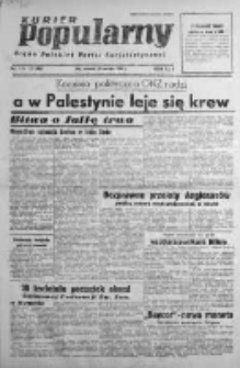 Kurier Popularny. Organ Polskiej Partii Socjalistycznej 1948, II, Nr 117
