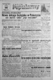 Kurier Popularny. Organ Polskiej Partii Socjalistycznej 1948, III, Nr 254